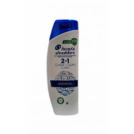 Head & Shoulders Classic 2in1 360мл. Шампоан против пърхот и балсам Head & Shoulders Classic 2in1 360мл. Шампоан против пърхот и балсам