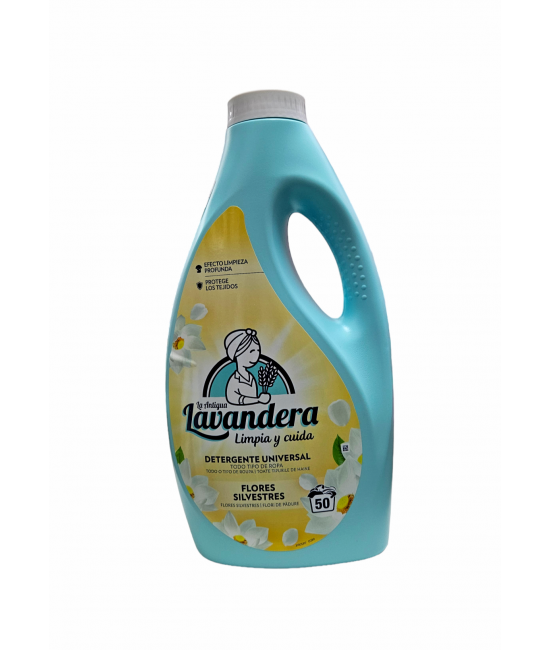 Lavandera Flores Silvestres 2.500л. Течен перилен препарат Lavandera Flores Silvestres 2.500л. Течен перилен препарат