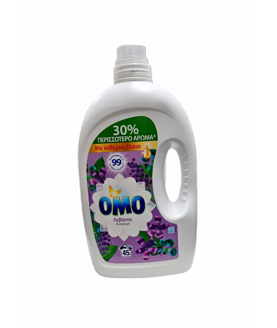 Omo Universal Lavanda 2.475л. Течен перилен препарат 