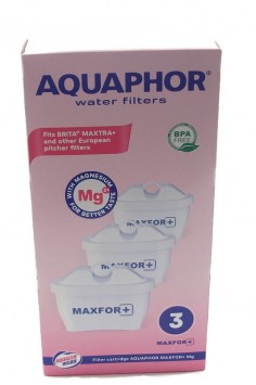 Аквафор Филтри Mg+ B25 MAXFOR+ 3бр. Аквафор Филтри Mg+ B25 MAXFOR+ 3бр.