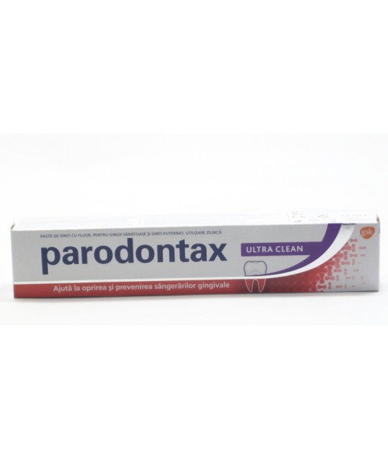 Козметика - PARODONTAX ULTRA CLEAN 75мл. Паста за зъби PARODONTAX ULTRA CLEAN 75мл. Паста за зъби