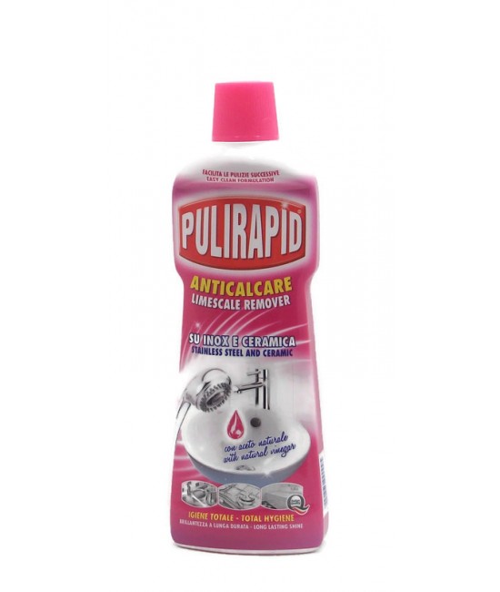 Pulirapid Anticalcare Aceto 750мл. Препарат за Баня Pulirapid Anticalcare Aceto 750мл. Препарат за Баня