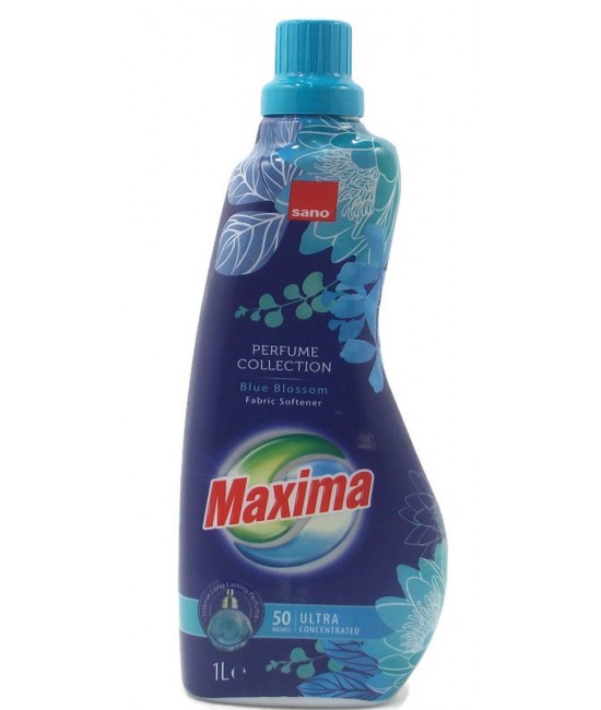 Sano Maxima Сини Цветя 1л. Омекотител Концентрат Максима Сини Цветя 1л. Омекотител Концентрат