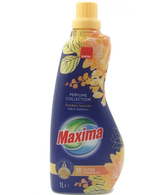 Sano Maxima Златен Залез 1л. Омекотител Концентрат Максима Златен Залез 1л. Омекотител
