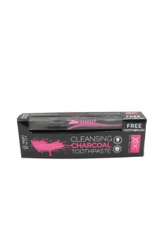 Xpel Charcol паста за зъби 100мл. + четка за зъби Xpel Charcol паста за зъби 100мл. + четка за зъби
